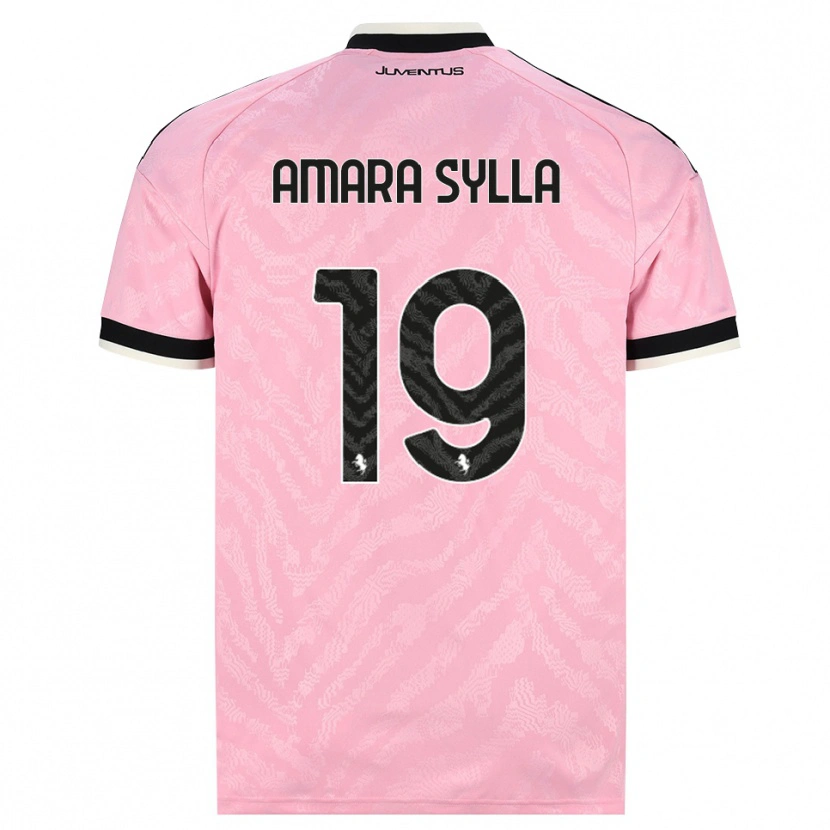 Danxen Damen Idris Amara Sylla #19 Pink Schwarz Auswärtstrikot Trikot 2026/27 T-Shirt Österreich