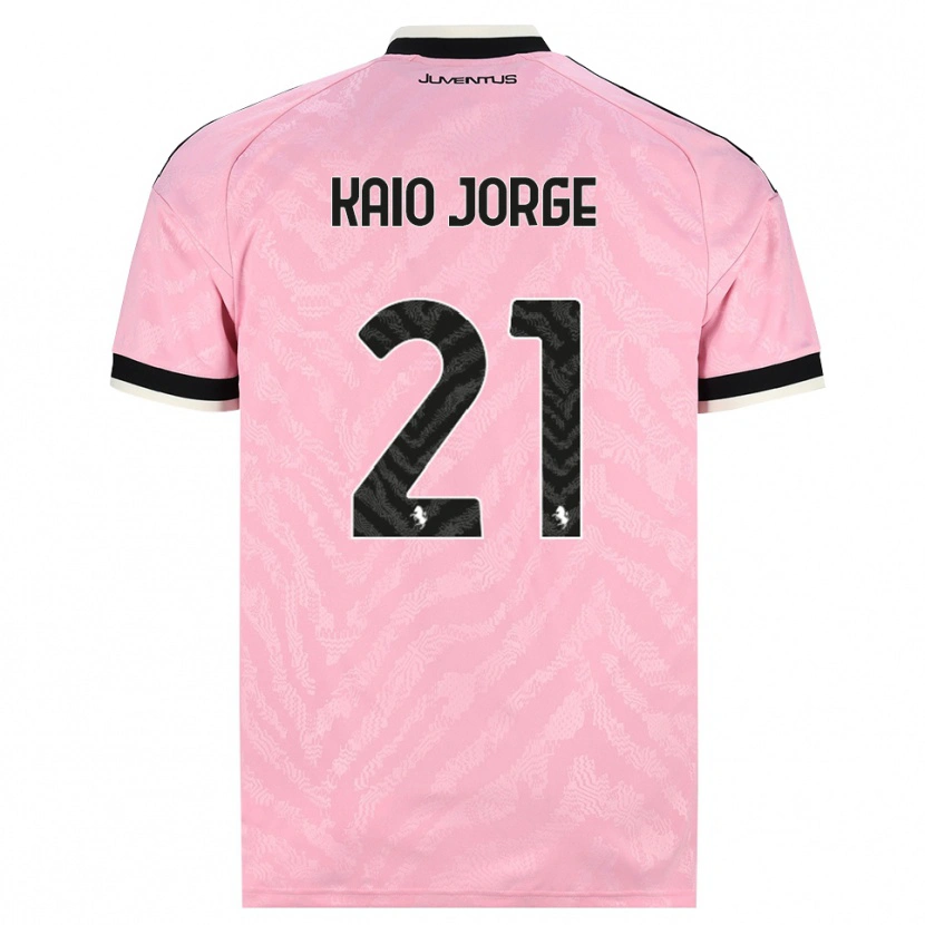 Danxen Damen Kaio Jorge #21 Pink Schwarz Auswärtstrikot Trikot 2026/27 T-Shirt Österreich