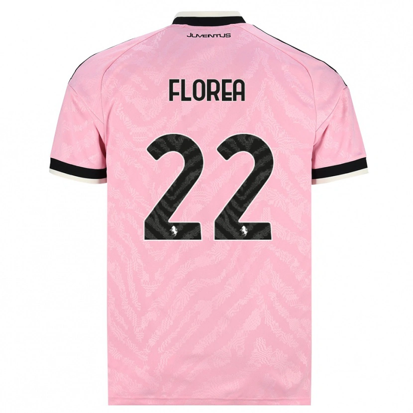Danxen Damen Andrei Florea #22 Pink Schwarz Auswärtstrikot Trikot 2026/27 T-Shirt Österreich