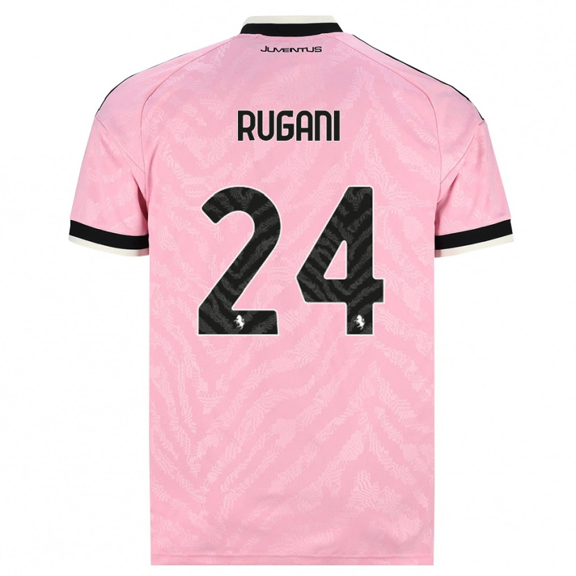 Danxen Damen Daniele Rugani #24 Pink Schwarz Auswärtstrikot Trikot 2026/27 T-Shirt Österreich