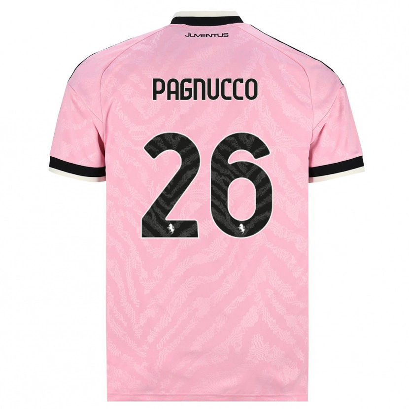 Danxen Damen Filippo Pagnucco #26 Pink Schwarz Auswärtstrikot Trikot 2026/27 T-Shirt Österreich