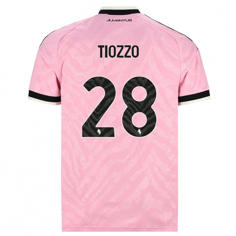 Danxen Damen Marco Tiozzo #28 Pink Schwarz Auswärtstrikot Trikot 2026/27 T-Shirt Österreich