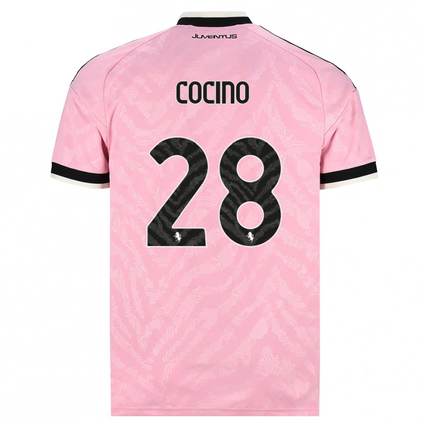 Danxen Damen Martina Cocino #28 Pink Schwarz Auswärtstrikot Trikot 2026/27 T-Shirt Österreich