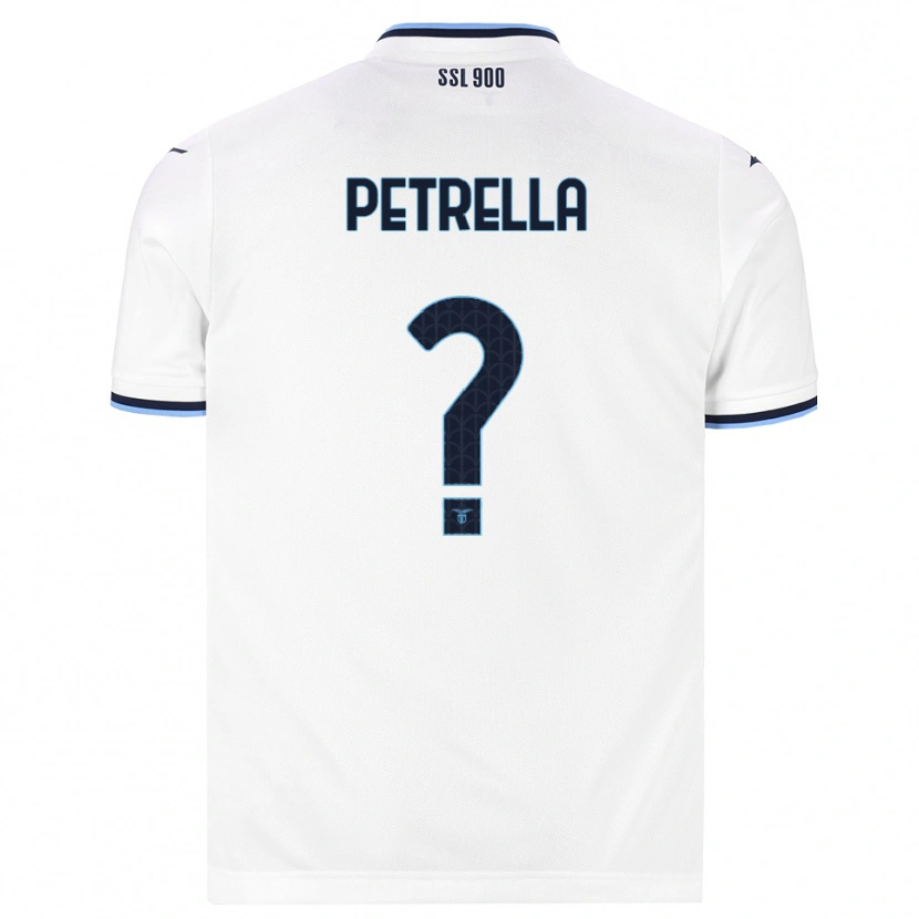 Danxen Damen Anthony Petrella #0 Weiß Dunkelblau Auswärtstrikot Trikot 2026/27 T-Shirt Österreich