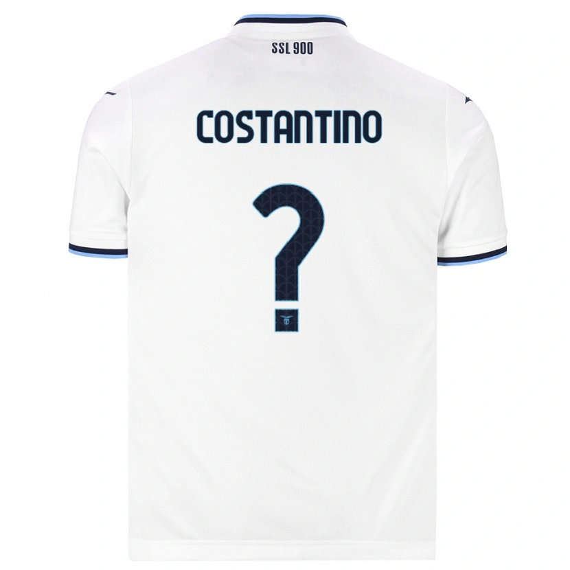 Danxen Damen Davide Costantino #0 Weiß Dunkelblau Auswärtstrikot Trikot 2026/27 T-Shirt Österreich