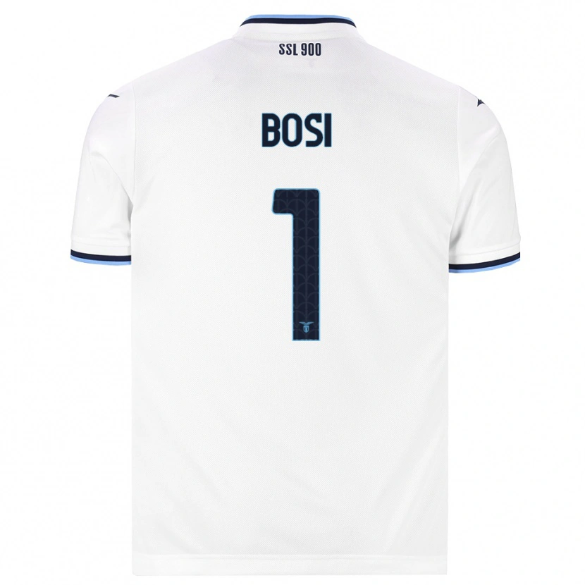 Danxen Damen Gioele Bosi #1 Weiß Dunkelblau Auswärtstrikot Trikot 2026/27 T-Shirt Österreich