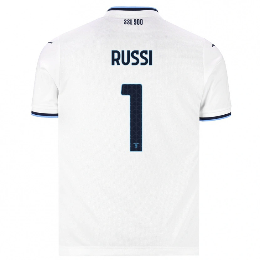 Danxen Damen Gabriele Russi #1 Weiß Dunkelblau Auswärtstrikot Trikot 2026/27 T-Shirt Österreich
