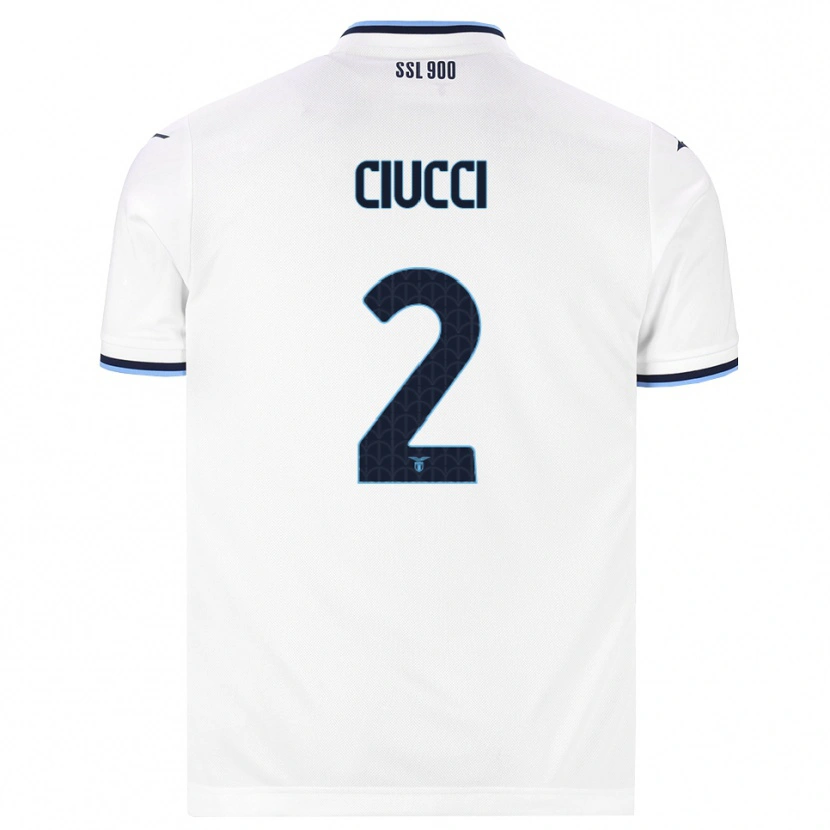 Danxen Damen Federico Ciucci #2 Weiß Dunkelblau Auswärtstrikot Trikot 2026/27 T-Shirt Österreich
