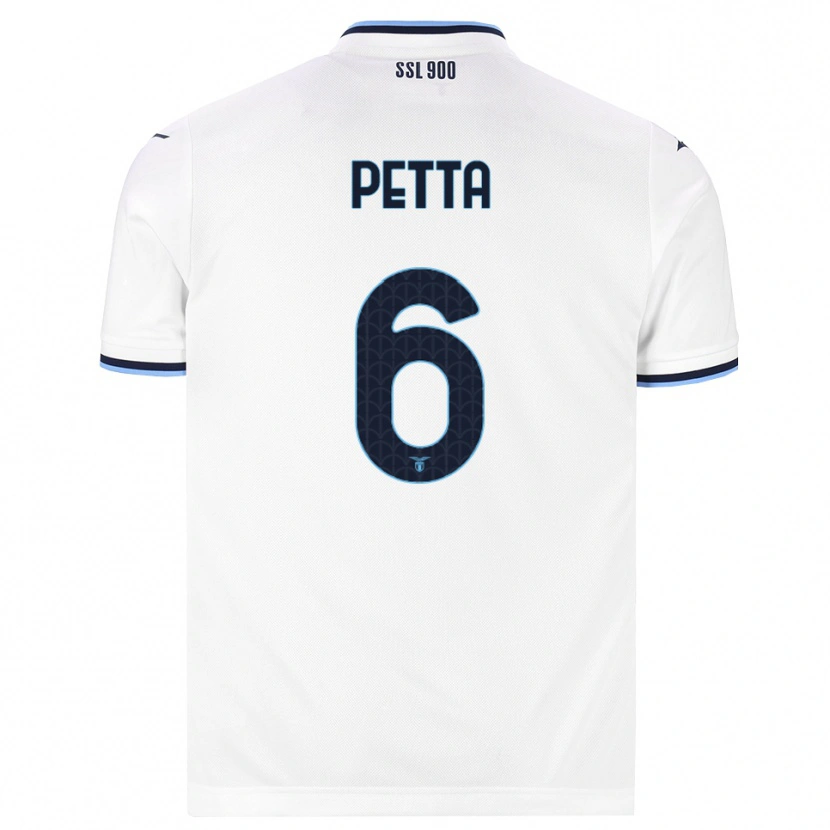 Danxen Damen Andrea Petta #6 Weiß Dunkelblau Auswärtstrikot Trikot 2026/27 T-Shirt Österreich
