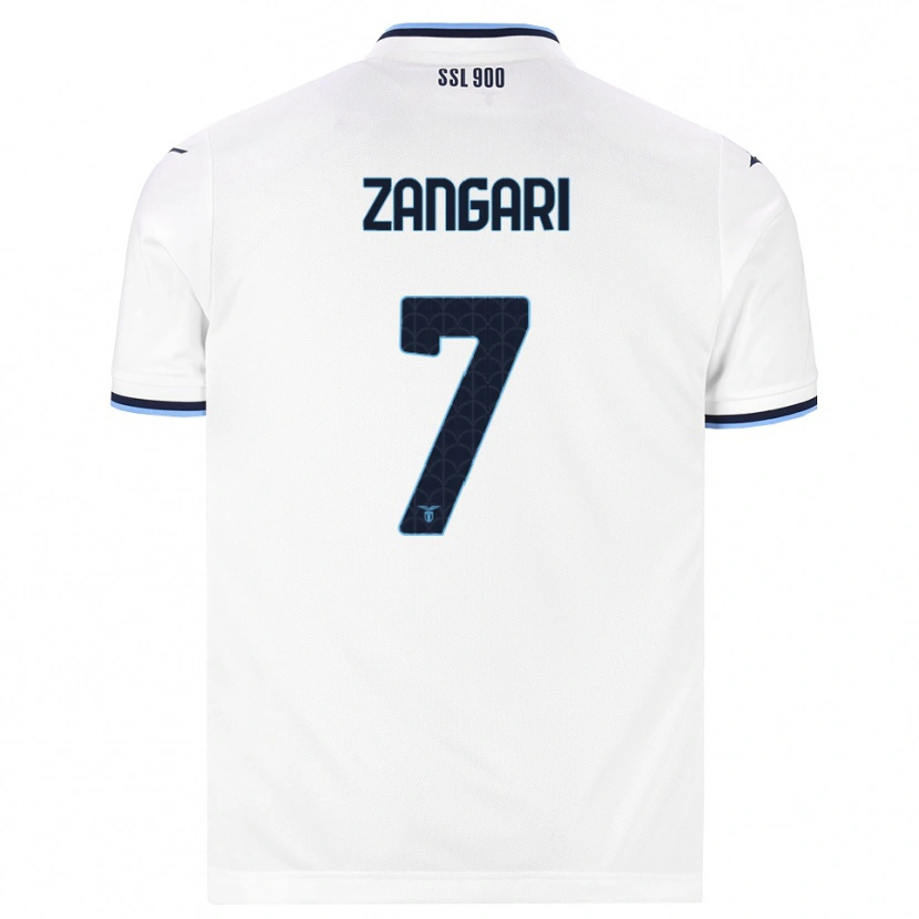 Danxen Damen Vincenzo Zangari #7 Weiß Dunkelblau Auswärtstrikot Trikot 2026/27 T-Shirt Österreich