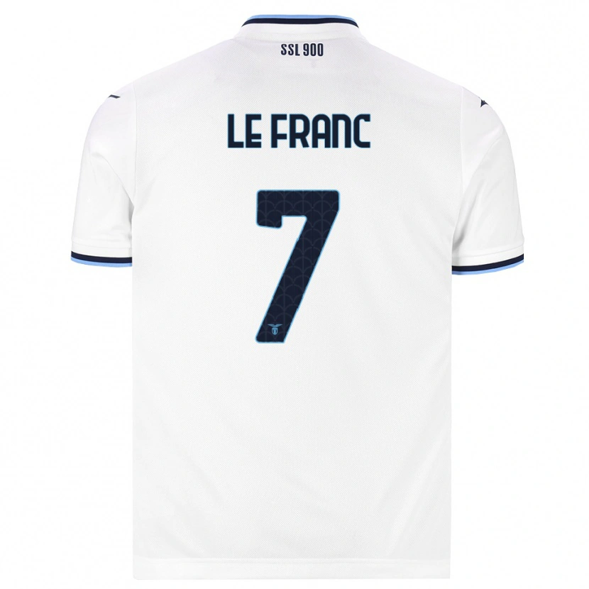 Danxen Damen Chloé Le Franc #7 Weiß Dunkelblau Auswärtstrikot Trikot 2026/27 T-Shirt Österreich