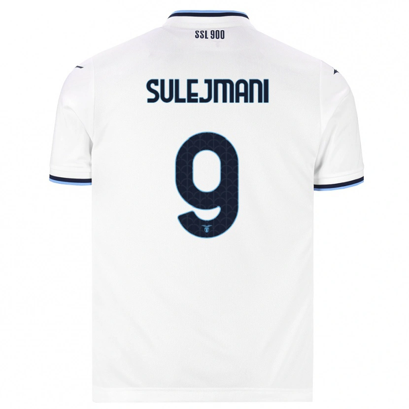 Danxen Damen Flavio Sulejmani #9 Weiß Dunkelblau Auswärtstrikot Trikot 2026/27 T-Shirt Österreich