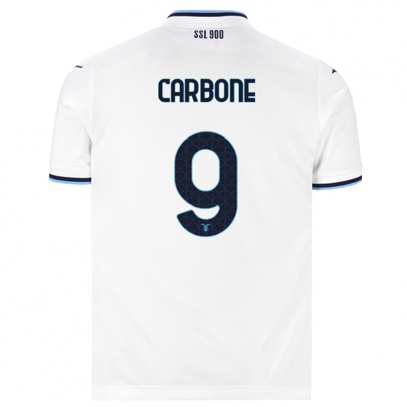 Danxen Damen Giovanni Carbone #9 Weiß Dunkelblau Auswärtstrikot Trikot 2026/27 T-Shirt Österreich