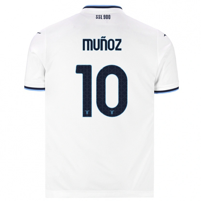 Danxen Damen Cristo Muñoz #10 Weiß Dunkelblau Auswärtstrikot Trikot 2026/27 T-Shirt Österreich