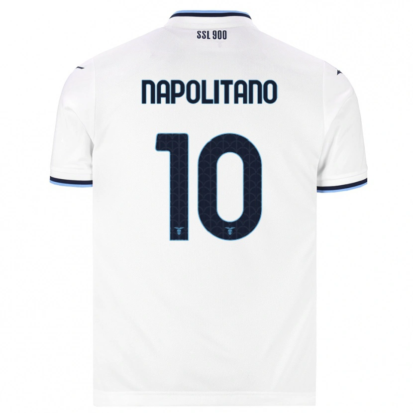 Danxen Damen Luca Napolitano #10 Weiß Dunkelblau Auswärtstrikot Trikot 2026/27 T-Shirt Österreich