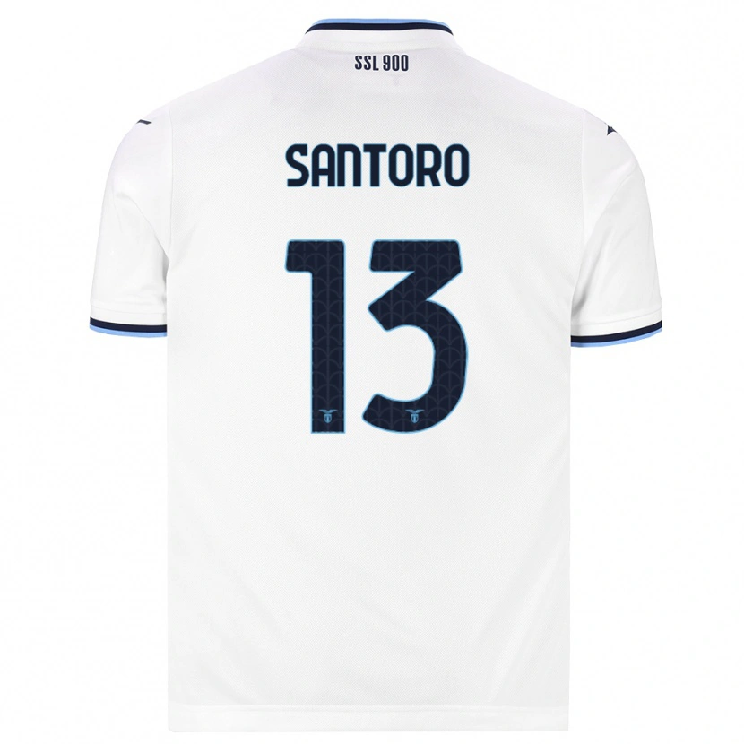 Danxen Damen Martina Santoro #13 Weiß Dunkelblau Auswärtstrikot Trikot 2026/27 T-Shirt Österreich