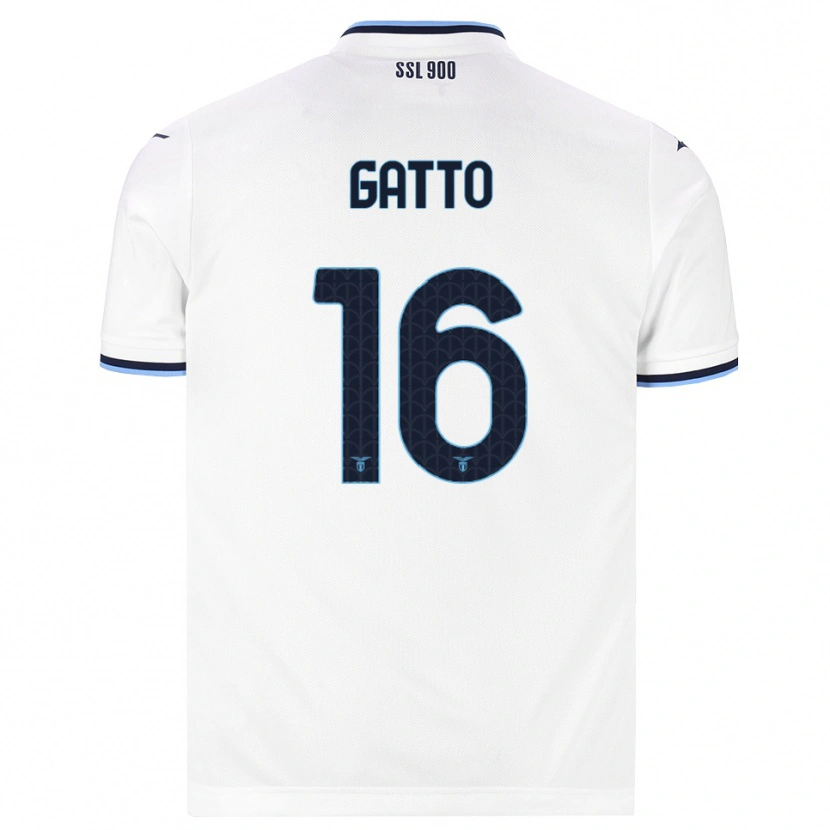 Danxen Damen Francesco Gatto #16 Weiß Dunkelblau Auswärtstrikot Trikot 2026/27 T-Shirt Österreich