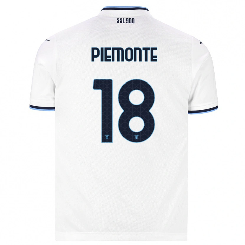 Danxen Damen Martina Piemonte #18 Weiß Dunkelblau Auswärtstrikot Trikot 2026/27 T-Shirt Österreich