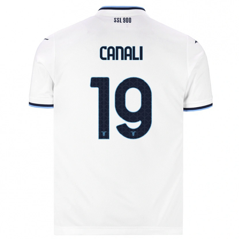 Danxen Damen Giorgio Canali #19 Weiß Dunkelblau Auswärtstrikot Trikot 2026/27 T-Shirt Österreich