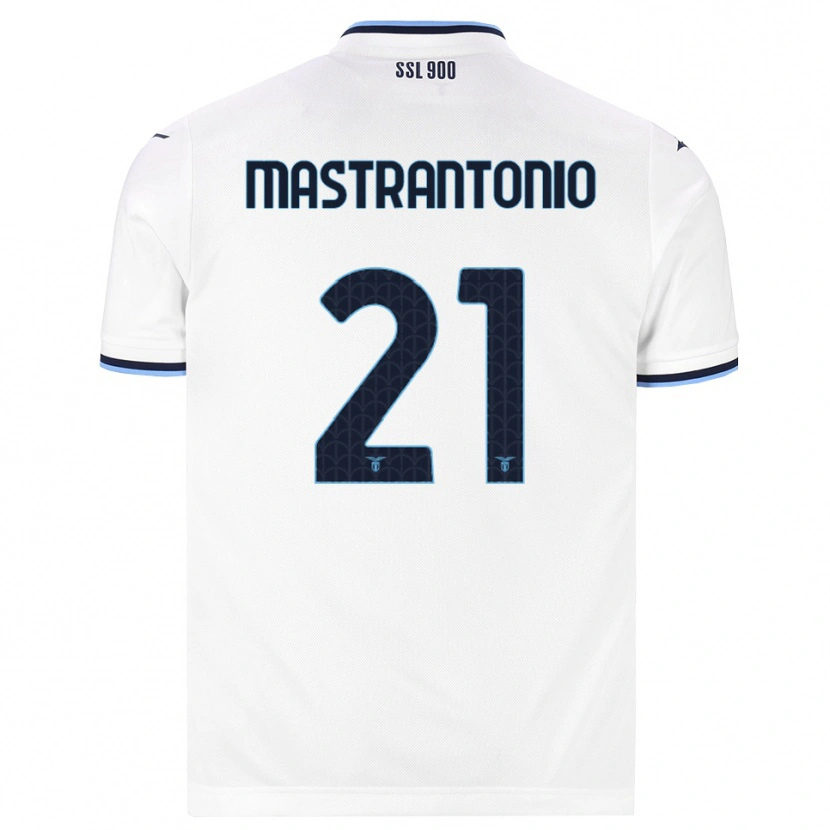 Danxen Damen Ella Mastrantonio #21 Weiß Dunkelblau Auswärtstrikot Trikot 2026/27 T-Shirt Österreich