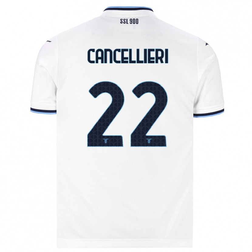 Danxen Damen Matteo Cancellieri #22 Weiß Dunkelblau Auswärtstrikot Trikot 2026/27 T-Shirt Österreich