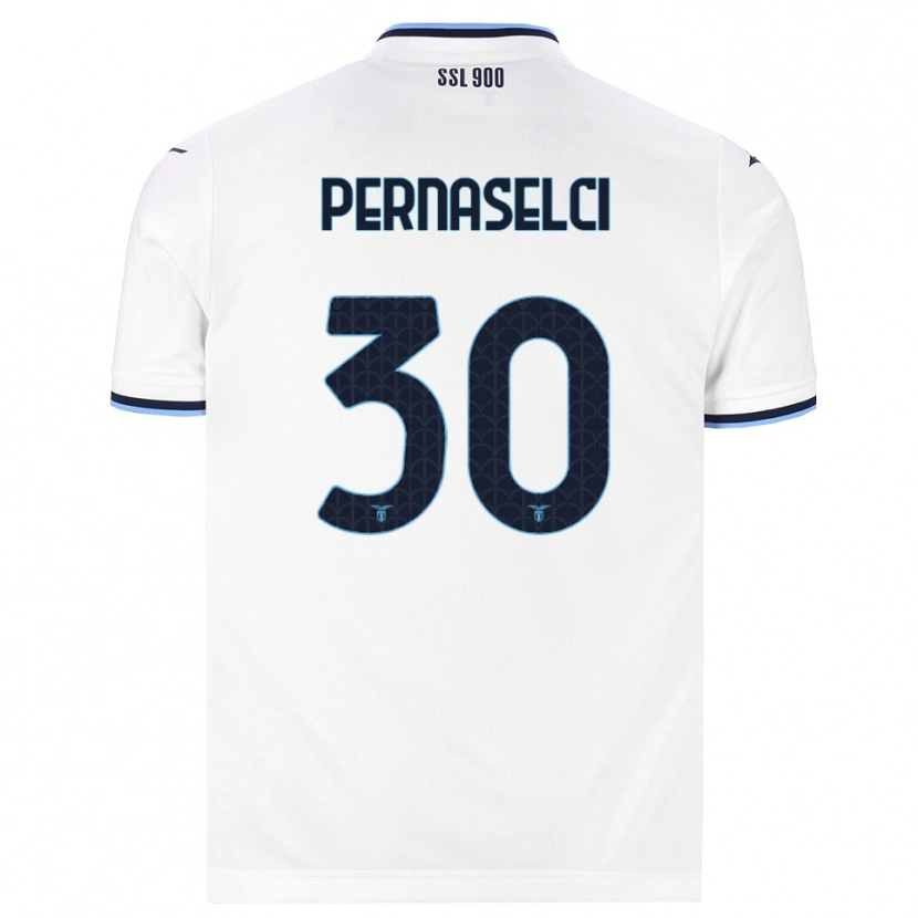 Danxen Damen Leonardo Pernaselci #30 Weiß Dunkelblau Auswärtstrikot Trikot 2026/27 T-Shirt Österreich