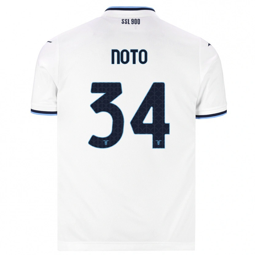 Danxen Damen Pierpaolo Noto #34 Weiß Dunkelblau Auswärtstrikot Trikot 2026/27 T-Shirt Österreich