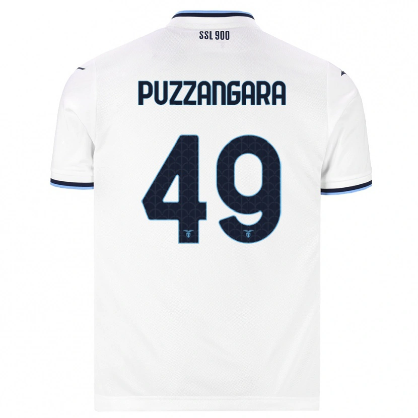 Danxen Damen Angelo Antonio Puzzangara #49 Weiß Dunkelblau Auswärtstrikot Trikot 2026/27 T-Shirt Österreich