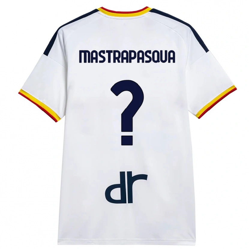 Danxen Damen Tommaso Mastrapasqua #0 Weiß Gelb Rot Auswärtstrikot Trikot 2026/27 T-Shirt Österreich