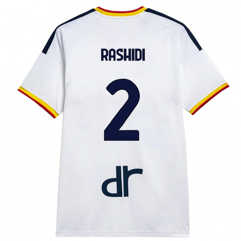 Danxen Damen William Rashidi #2 Weiß Gelb Rot Auswärtstrikot Trikot 2026/27 T-Shirt Österreich