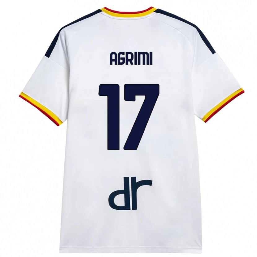 Danxen Damen Matteo Agrimi #17 Weiß Gelb Rot Auswärtstrikot Trikot 2026/27 T-Shirt Österreich