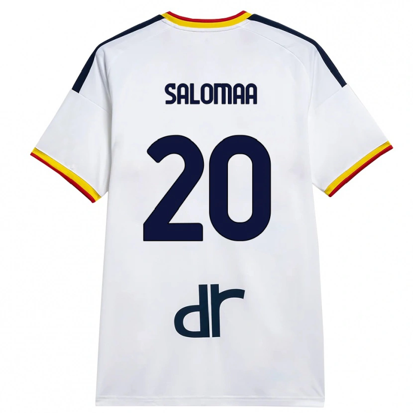 Danxen Damen Henri Salomaa #20 Weiß Gelb Rot Auswärtstrikot Trikot 2026/27 T-Shirt Österreich