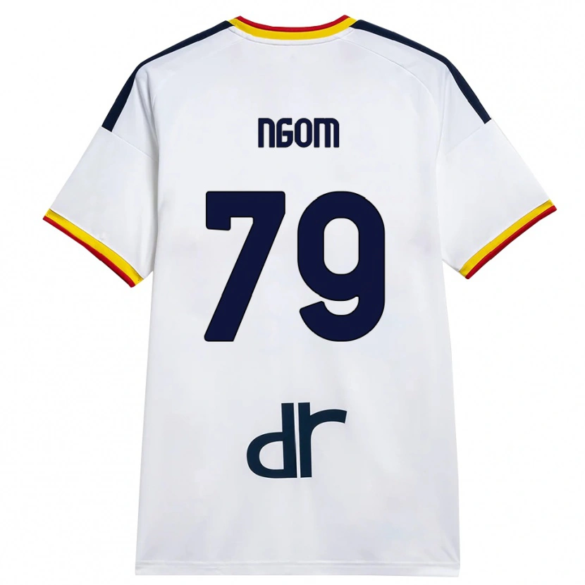 Danxen Damen Oumar Ngom #79 Weiß Gelb Rot Auswärtstrikot Trikot 2026/27 T-Shirt Österreich