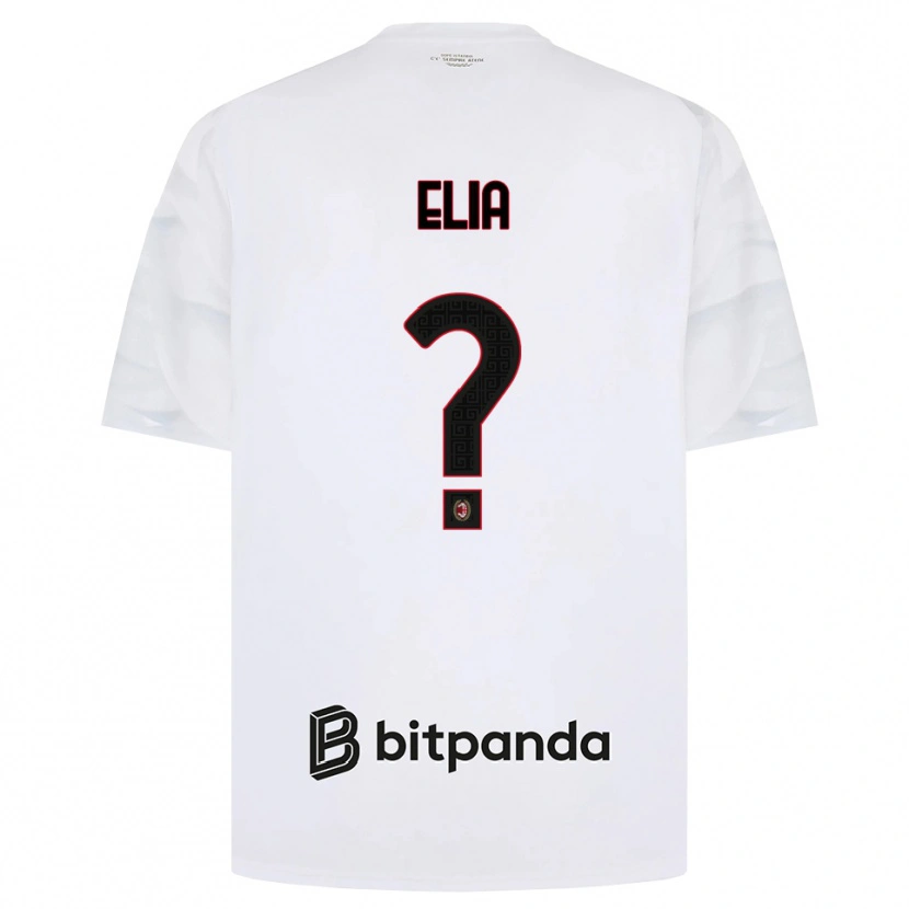Danxen Damen Emanuele Elia #0 Weiß Rot Schwarz Auswärtstrikot Trikot 2026/27 T-Shirt Österreich