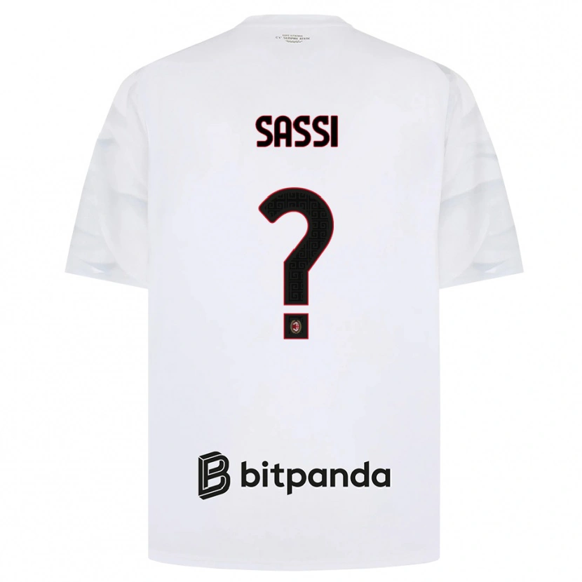 Danxen Damen Simone Sassi #0 Weiß Rot Schwarz Auswärtstrikot Trikot 2026/27 T-Shirt Österreich