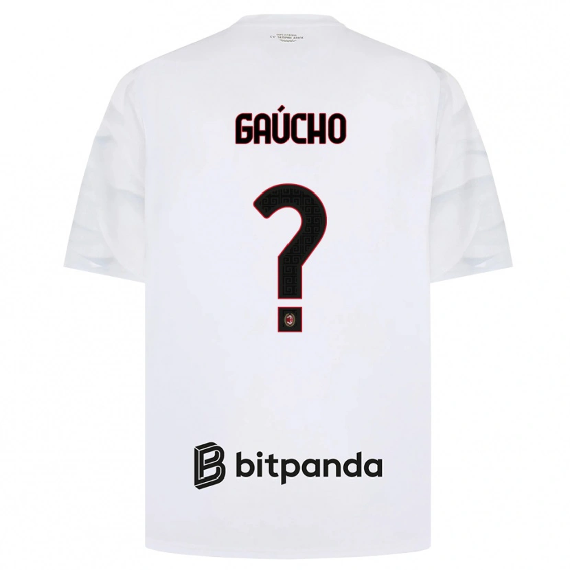 Danxen Damen Estevan Gaúcho #0 Weiß Rot Schwarz Auswärtstrikot Trikot 2026/27 T-Shirt Österreich