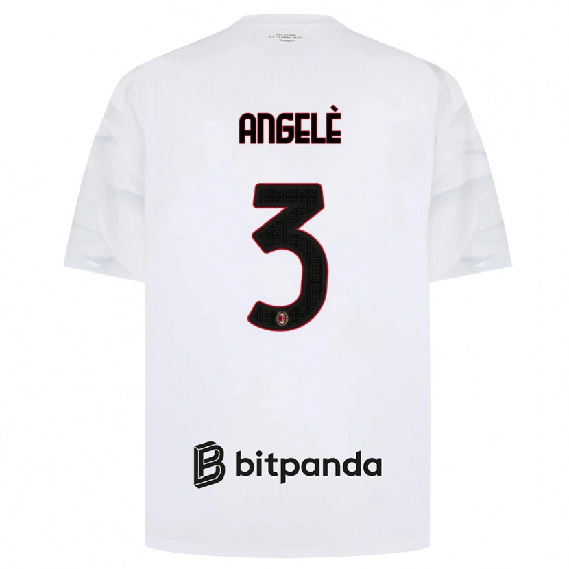 Danxen Damen Gregorio Angelè #3 Weiß Rot Schwarz Auswärtstrikot Trikot 2026/27 T-Shirt Österreich