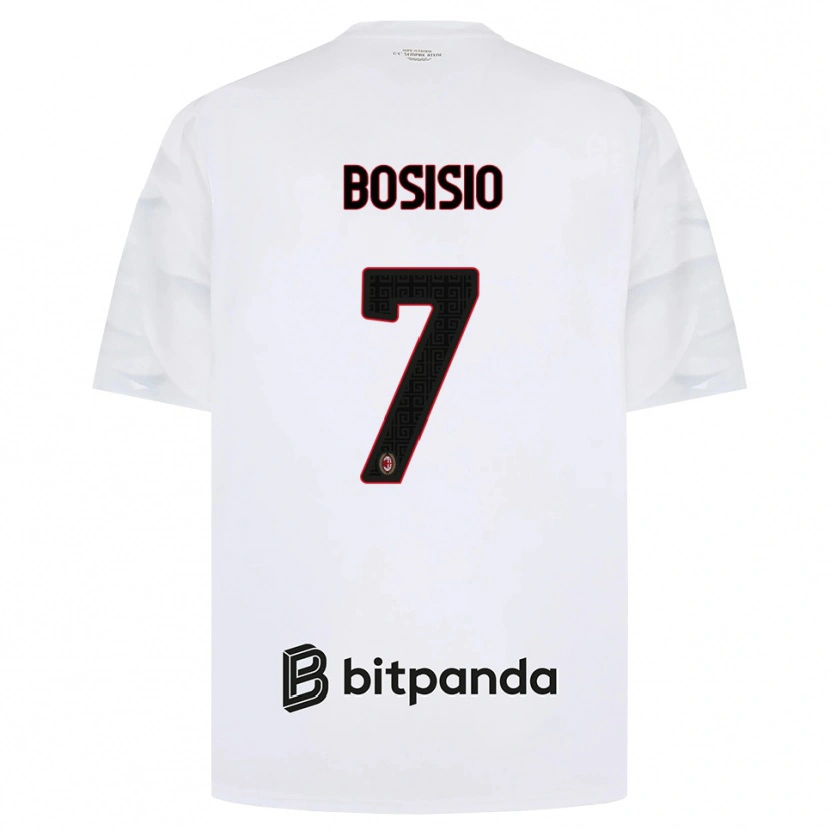 Danxen Damen Josue Bosisio #7 Weiß Rot Schwarz Auswärtstrikot Trikot 2026/27 T-Shirt Österreich