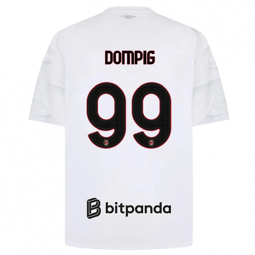 Danxen Damen Chanté Dompig #99 Weiß Rot Schwarz Auswärtstrikot Trikot 2026/27 T-Shirt Österreich