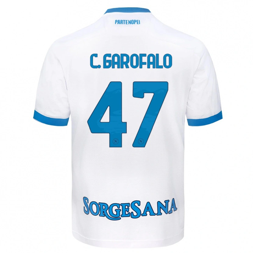 Danxen Damen Christian Garofalo #47 Weiß Hellblau Auswärtstrikot Trikot 2026/27 T-Shirt Österreich
