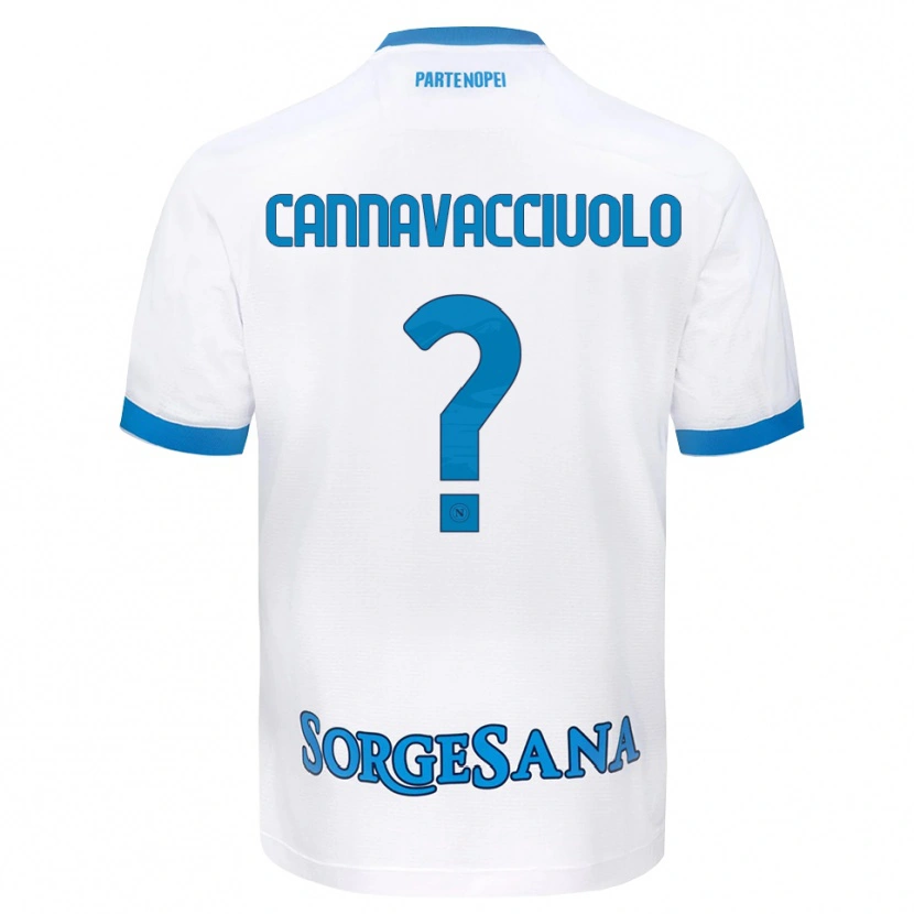 Danxen Damen Luigi Pio Cannavacciuolo #0 Weiß Hellblau Auswärtstrikot Trikot 2026/27 T-Shirt Österreich