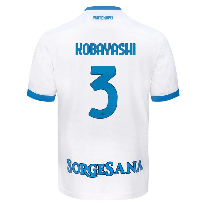 Danxen Damen Miharu Kobayashi #3 Weiß Hellblau Auswärtstrikot Trikot 2026/27 T-Shirt Österreich
