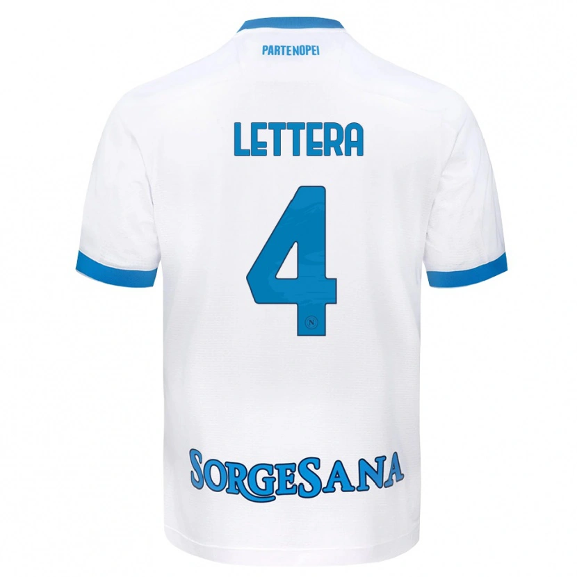 Danxen Damen Alessio Lettera #4 Weiß Hellblau Auswärtstrikot Trikot 2026/27 T-Shirt Österreich