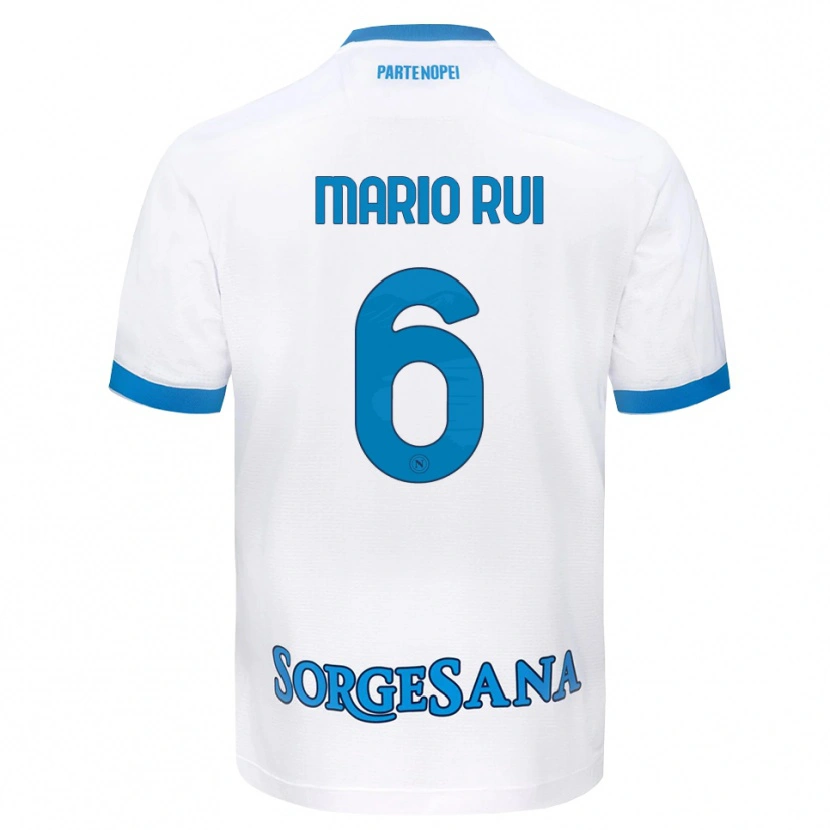 Danxen Damen Mario Rui #6 Weiß Hellblau Auswärtstrikot Trikot 2026/27 T-Shirt Österreich