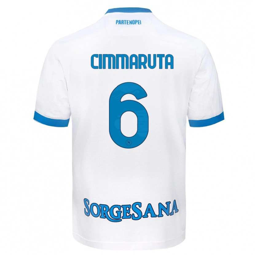 Danxen Damen Antonio Cimmaruta #6 Weiß Hellblau Auswärtstrikot Trikot 2026/27 T-Shirt Österreich