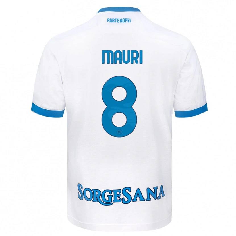 Danxen Damen Claudia Mauri #8 Weiß Hellblau Auswärtstrikot Trikot 2026/27 T-Shirt Österreich