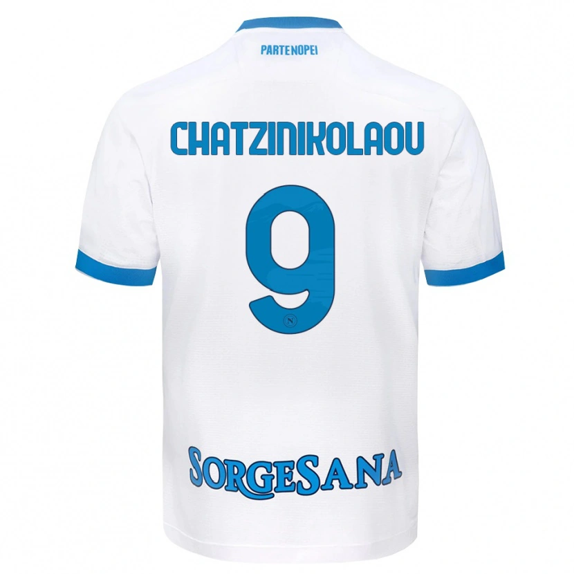 Danxen Damen Despoina Chatzinikolaou #9 Weiß Hellblau Auswärtstrikot Trikot 2026/27 T-Shirt Österreich