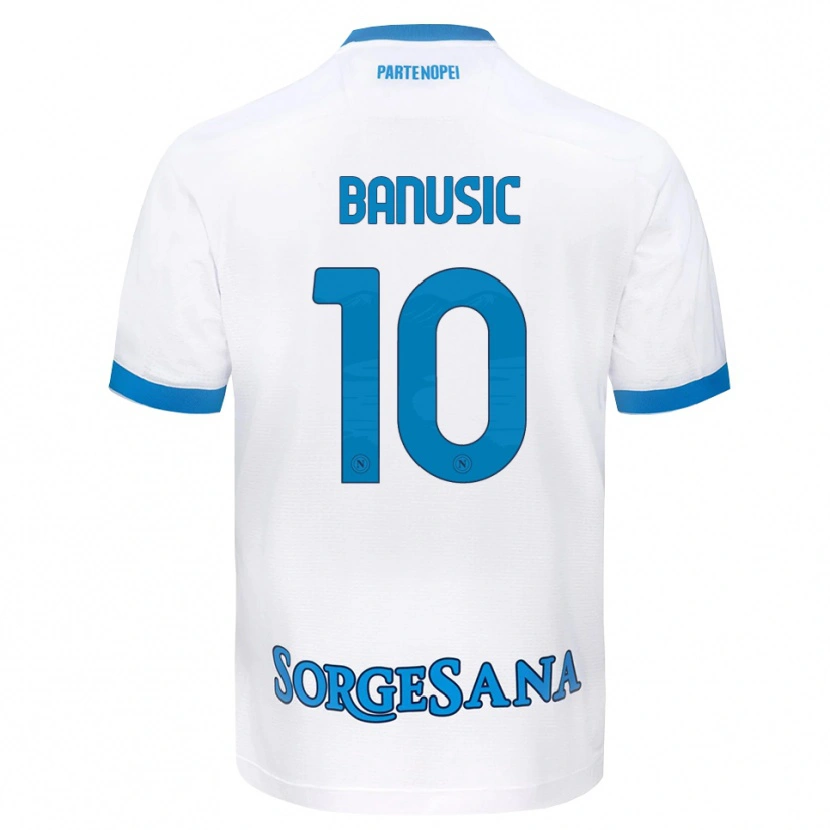 Danxen Damen Marija Banušić #10 Weiß Hellblau Auswärtstrikot Trikot 2026/27 T-Shirt Österreich