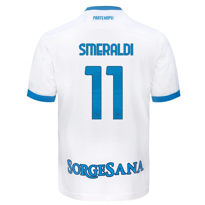 Danxen Damen Andrea Smeraldi #11 Weiß Hellblau Auswärtstrikot Trikot 2026/27 T-Shirt Österreich