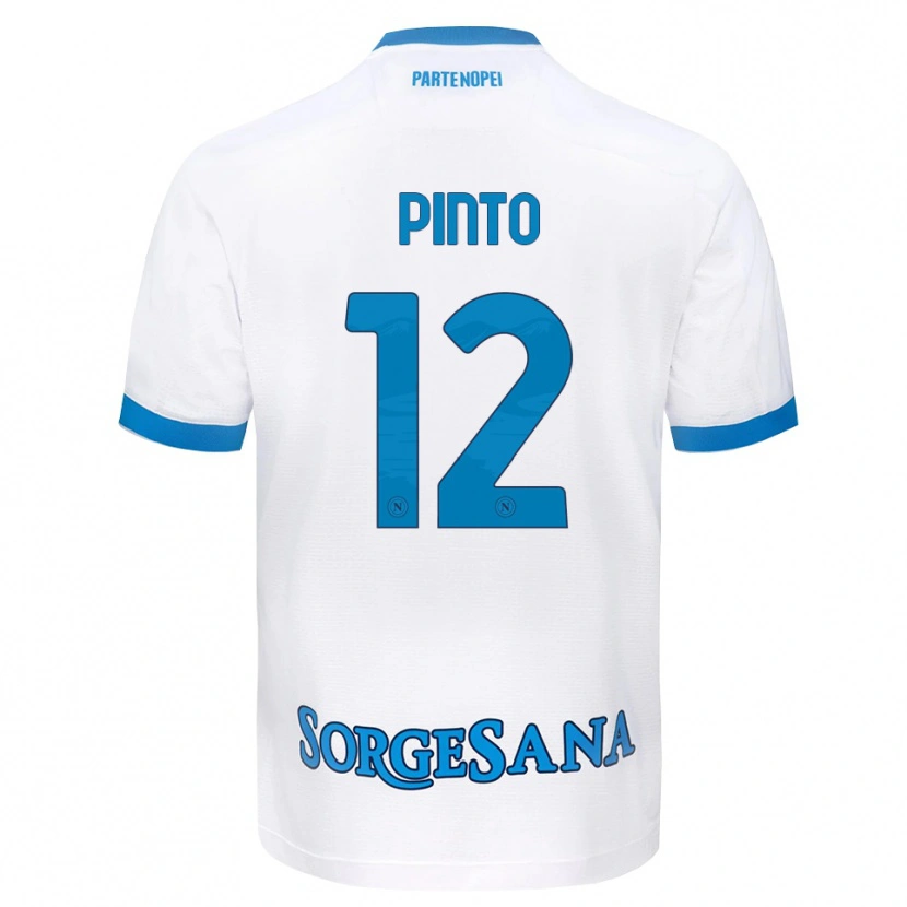 Danxen Damen Ciro Pinto #12 Weiß Hellblau Auswärtstrikot Trikot 2026/27 T-Shirt Österreich